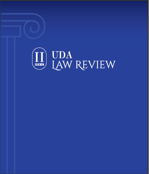 					Ver Núm. 2 (2020): UDA LAW REVIEW II
				